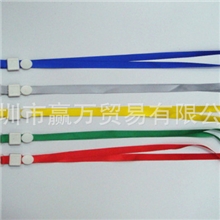 1.0cm直升扣挂绳展会证挂绳