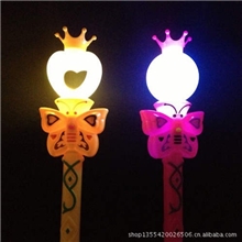 闪光小号巴拉拉魔仙巴啦啦星翼魔法棒儿童发光创意玩具地摊货批发