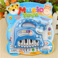 卡通鹿电动电子琴宝宝创意早教益智小玩具儿童玩具地摊货源批发