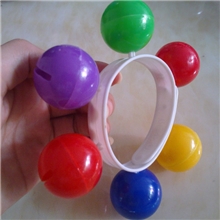 供应YS00706婴儿手脚铃五彩手臂摇铃婴儿玩具玩具摇铃