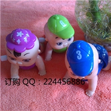 热销YS00575上链爬娃发条爬娃扭扭屁股