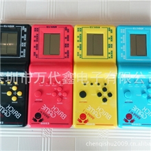 厂家直销E-9999掌上电子游戏机俄罗斯方块机PSP游戏机