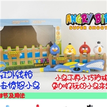 精品热销新款热卖电动玩具红外线射击愤怒的小鸟儿童玩具批发