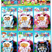 供应热销喜洋洋打地鼠掌上游戏机电动玩具升级版打地鼠