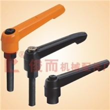 厂家直销供应园齿可调把手七字把手紧定手柄