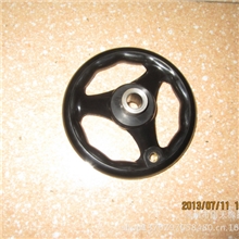 南天机械操作件厂供应圆轮缘手轮内波纹手轮&Oslash;125三幅手轮