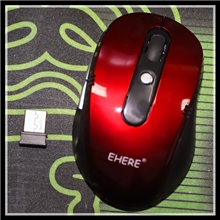 [亿合]电脑2.4G红外接收无线鼠标,外贸无线鼠标,迷你接收器,可OEM