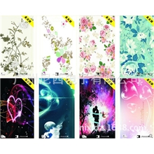 iphone4/4S彩膜闪钻个性手机贴膜iphone4/4S星光膜带边框贴批发