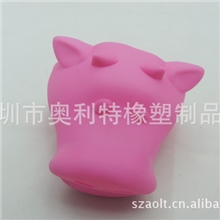 可爱小猪隔热防滑硅胶手套微波炉硅胶手套