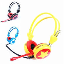 电脑耳机网吧耳机抗暴力耳麦硅胶套耳机可以印LOGO