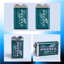 厂家直供9V无汞环保碳性电池6f229v碳性电池9v电池環保電池