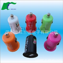 USB车载充电器多彩Microusb车载充电器iphone三星黑莓