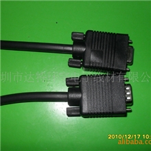 【长期供应】达特vga线黑色齿形3+4至3+9vga线vga线
