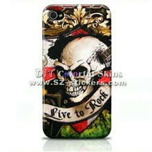 iphone5/4S手机壳批发骷髅王手机保护套