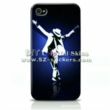 手机壳批发迈克杰克逊款式数码印低价低起订量苹果手机保护