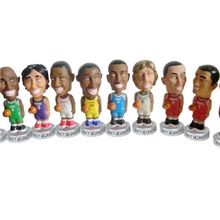 圣诞礼品NBA球星摇头公仔套装篮球明星姚明奥尼尔霍华德小