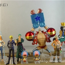 海贼王公仔2年后海贼王人物手办全10种动漫周边批发