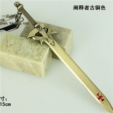 动漫周边刀剑神域刀扣动漫网游周边产品生产批发枪扫和古筒