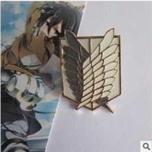 动漫周边批发进击的巨人调查驻扎宪兵训练兵团四款胸针抢