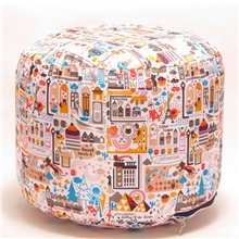 花仙子防水沙滩充气凳防水充气凳力士保lesportsac尚之品花色