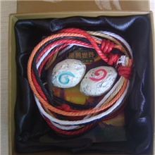 夜光炉石手链手机链情侣粉蓝礼盒装夜光情侣装情侣装夜光