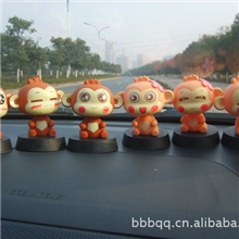 带香悠嘻猴汽车车饰摆件摇头公仔悠嘻猴车载摆件车载挂件