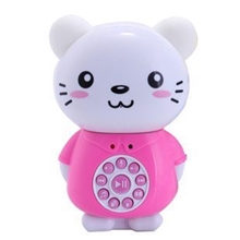 和乐熊4G儿童MP3播放器引故事早教机可充电4G下载/录音/防摔