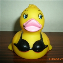 BB叫玩具搪胶玩具手板制作搪胶鸭子，鸭子批发厂家