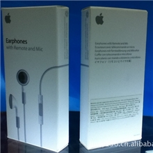 厂家直销iphone4耳机770包装盒苹果耳机包装盒苹果配件批发