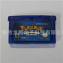 EBAY爆款全新NDSL/GBASP游戏卡带-PokemonSapphire蓝宝石