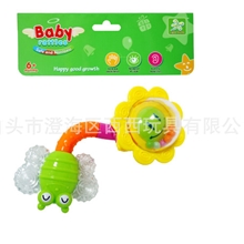 婴幼儿益智玩具花蝴蝶摇铃玩具厂家直销