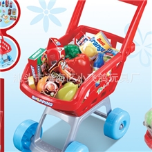 儿童过家家仿真超市购物车儿童手推车玩具混批一件代发