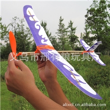 最新款DIY模型飞机橡皮筋动力立体飞机航模雷鸟橡皮筋飞机