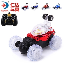 仁达玩具六通伸缩闪灯音乐特技翻斗车RD800008
