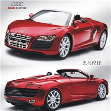 义乌儿童玩具批发1：18比例德系奥迪模型遥控电动车模厂家直销