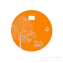 【优质】天晟/圆形体重秤|LED显示体重秤|浴室体重秤|TS-2012B02