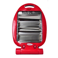 小金鱼牌取暖器红色小型