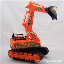 工程车玩具批发惯性玩具车工程挖土车大型玩具挖土机