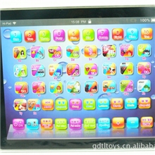 中英HI-ipad平板电脑学习机苹果ipad背部带七彩炫灯学习机点读机