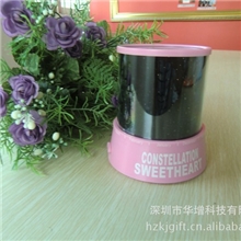 礼品公司生产供应带电源星空伊人投影台灯创意礼品新奇特