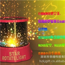 礼品厂家生产销售音乐旋转星空灯led充电台灯创意时尚礼品