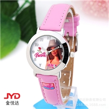 镶钻时尚少女卡通儿童表小孩时装手表礼品促销最佳选择