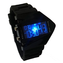 led手表硅胶手表飞机手表创意手表时尚男女手表