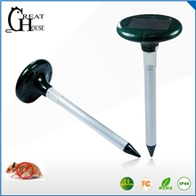 厂家正品热卖带LED灯款户外太阳能驱鼠器带灯款地插款驱蛇器