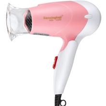 正品SANXINGKEJI三星科技折叠便携式电吹风迷你可爱电吹筒静音