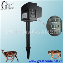 厂家供应超大功率太阳能超声波驱鸟器