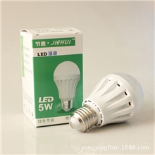 【企业集采】节惠照明16珠3014贴片R60LED球泡泡led节能灯5w