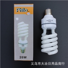 philo中半螺节能灯中半螺旋节能灯批发电子灯政府补贴灯26w
