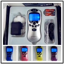 【蓝屏彩色】批发数码经络脉冲治疗仪家用针灸理疗仪批发