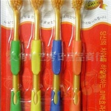 供应韩国NANO4P红卡金色软毛牙刷江浙沪皖包物流运费